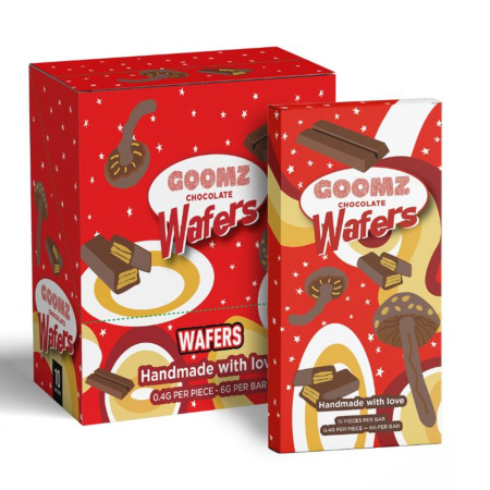 Wafers | Mushroom Chocolates | 10 Pack