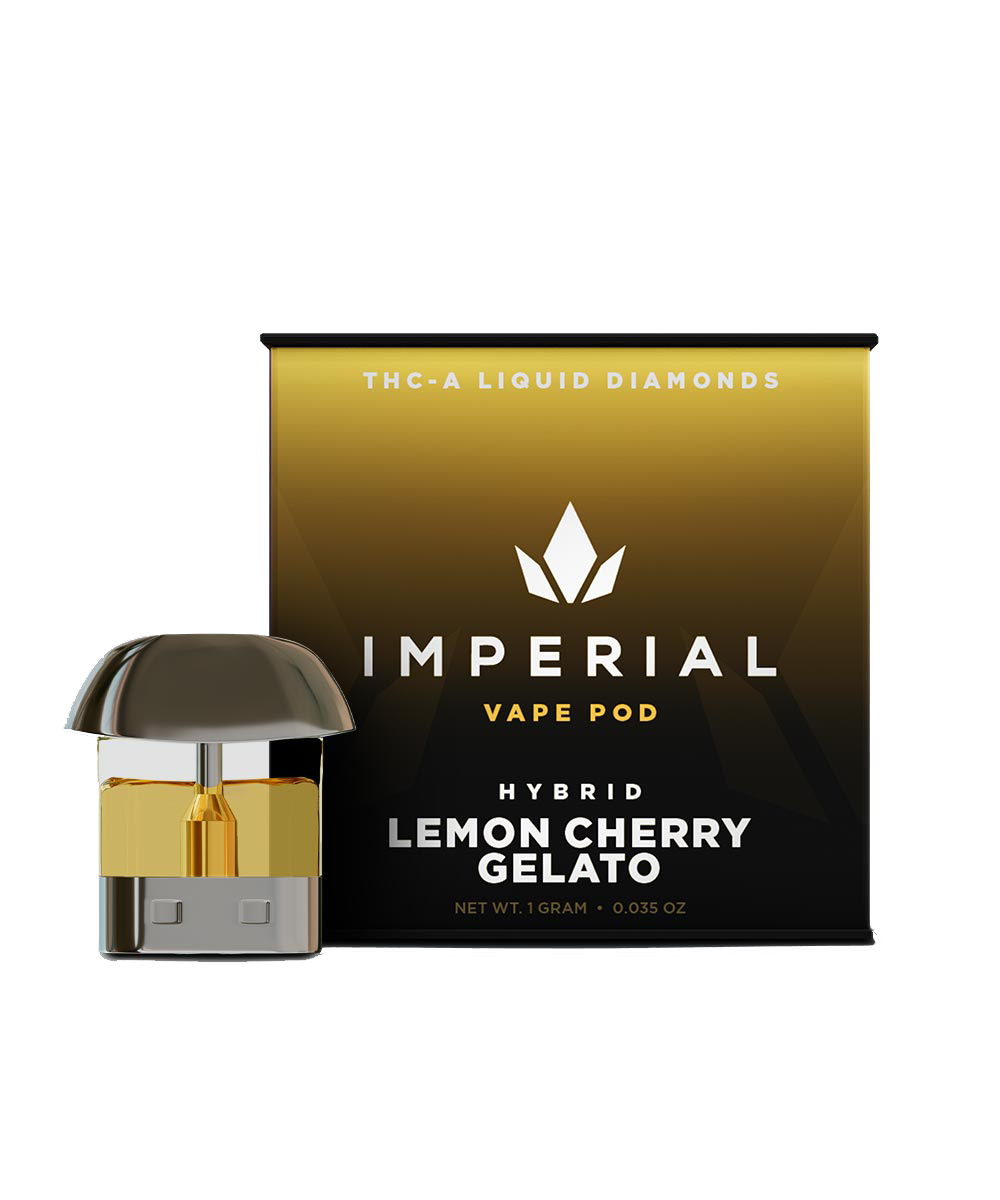 Copy-of-imperial-pdp-thca-vape-pod-lemoncherrygelato-front.png Lemon Cherry Gelato | THC-A Pod | 10 Pack