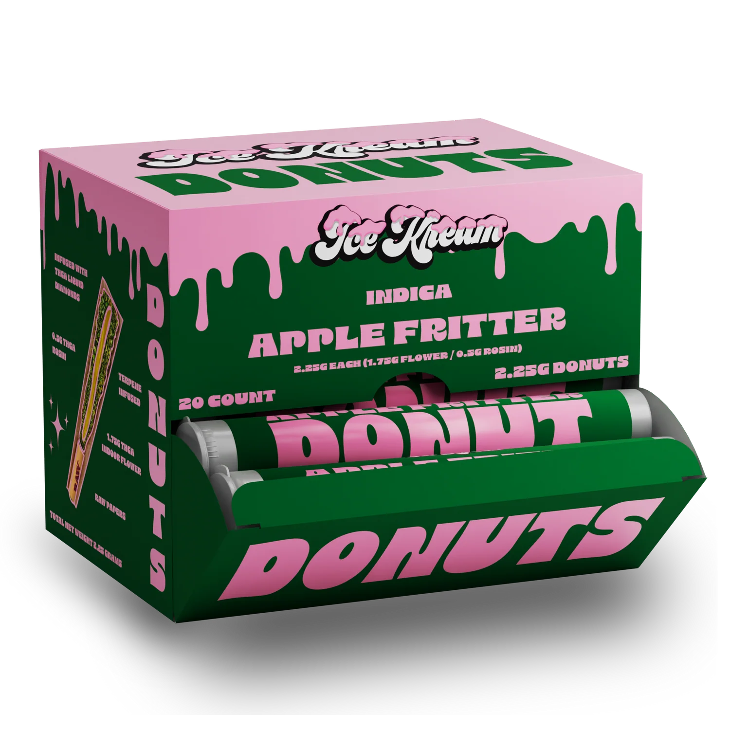 Donuts_AppleFritter_2.webp Apple Fritter Donut Hole 20ct - Image 3